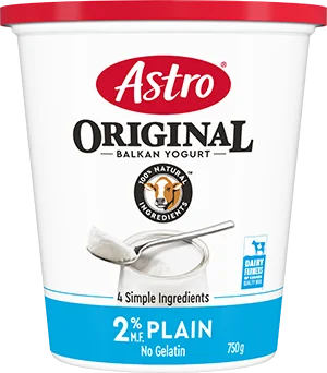 Astro Plain 2% Yogurt tub